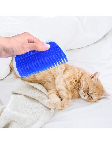 Четка ъглова за котки на котка, масажор