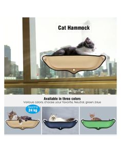 Котешко легло с вакуумно захващане към стъкло, прозорец 2
