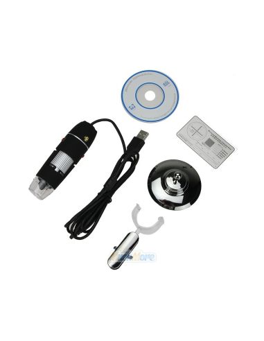 USB дигитален микроскоп, с 1000x увеличение, LED осветление