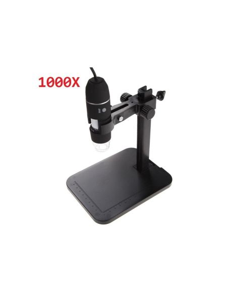 USB дигитален микроскоп, с 1000x увеличение, LED осветление