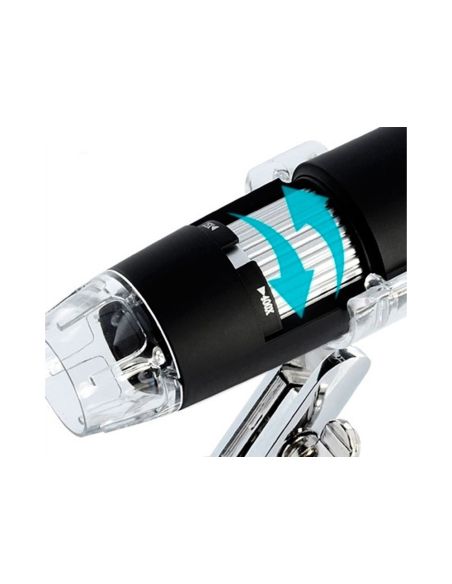USB дигитален микроскоп, с 1000x увеличение, LED осветление