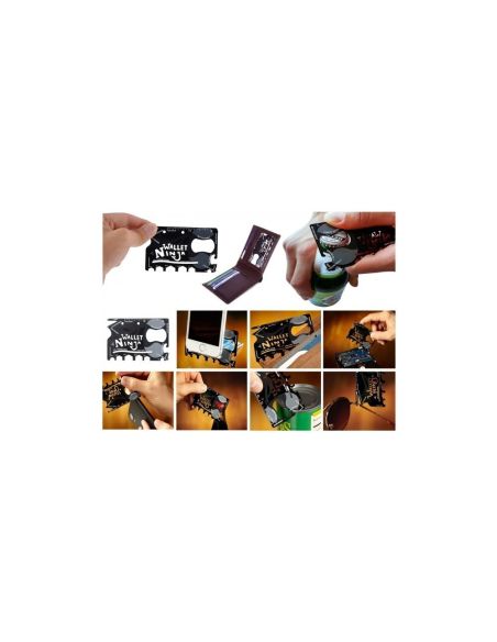 Нинджа - 18 в 1 мултифункционален инструмент кредитна карта