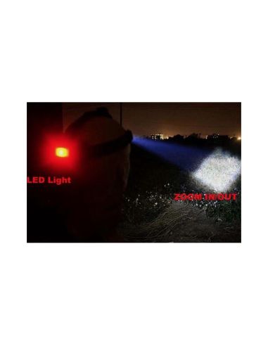 Фенер за глава челник с регулируем фокус Led Cree XM-L T6