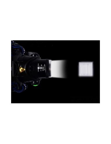 Фенер за глава челник с регулируем фокус Led Cree XM-L T6