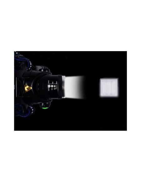 Фенер за глава челник с регулируем фокус Led Cree XM-L T6