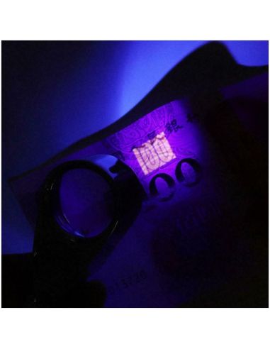 Малка джобна мини ръчна лупа с LED осветление