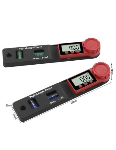 Дигитален ъгломер за измерване на ъгли от 0° до 200°