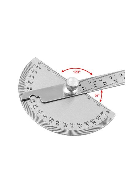 Стоманен ъгломер0-180°