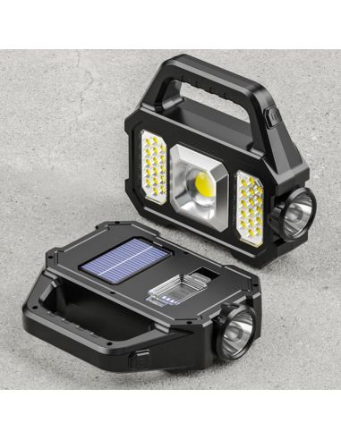 Прожектор със соларен панел