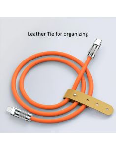 USB кабел със силиконово покритие Type C към Type C 2