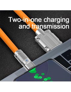 USB към Микро USB кабел със силиконово покритие