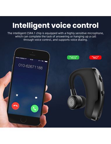 Безжична Bluetooth Хендсфри Слушалка - Стил и Комфорт за Вашия Разговор