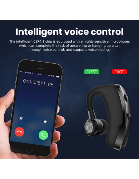 Безжична Bluetooth Хендсфри Слушалка - Стил и Комфорт за Вашия Разговор