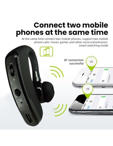 Безжична Bluetooth Хендсфри Слушалка - Стил и Комфорт за Вашия Разговор