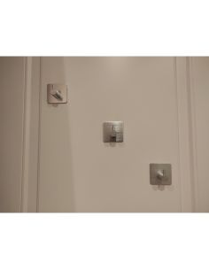 Стоманена Самозалепяща се Закачалка за Баня