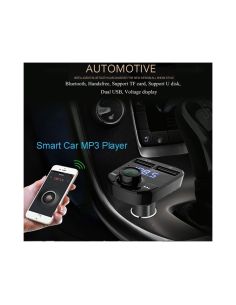 FM Трансмитер  Bluetooth, USB, FM аудио предавател, MP3 плейър, Handsfree 2