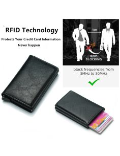 Портфейл с rfid защита Унисекс - Кожен 2
