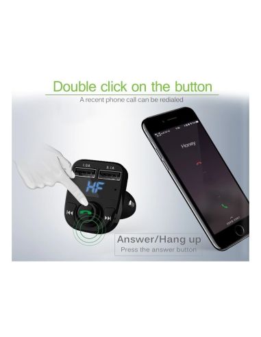 FM Трансмитер  Bluetooth, USB, FM аудио предавател, MP3 плейър, Handsfree