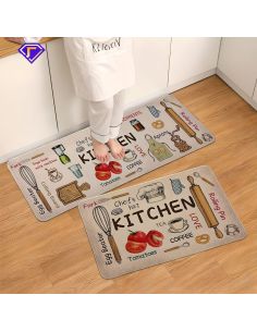 Пътека за кухня от 2 части 40*60см и 40*120см - модел 1A1115