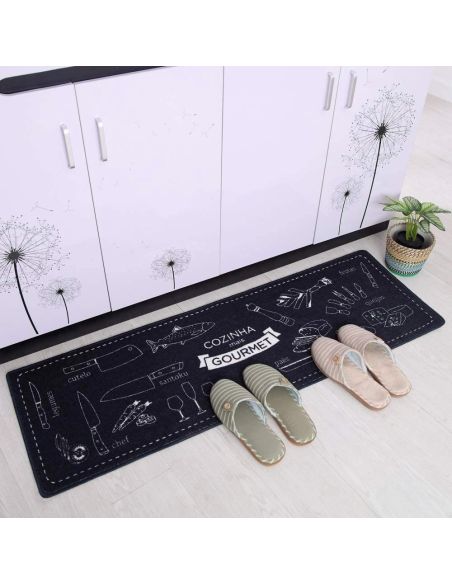 Пътека за кухня от 2 части 40*60см + 40*120см - модел COZINHA GOURMET