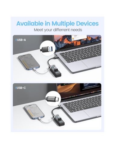 4-портов USB HUB 3.0 с Висока Скорост 5Gbps