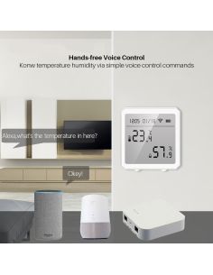 Wifi стаен термометър хигрометър със сензор за температура и влажност 2