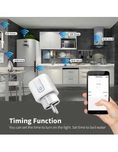 Смарт контакт WiFi 16A 2