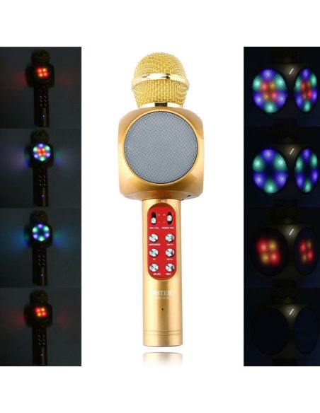 Караоке микрофон с вградена тонколона и bluetooth WSTER WS-1816