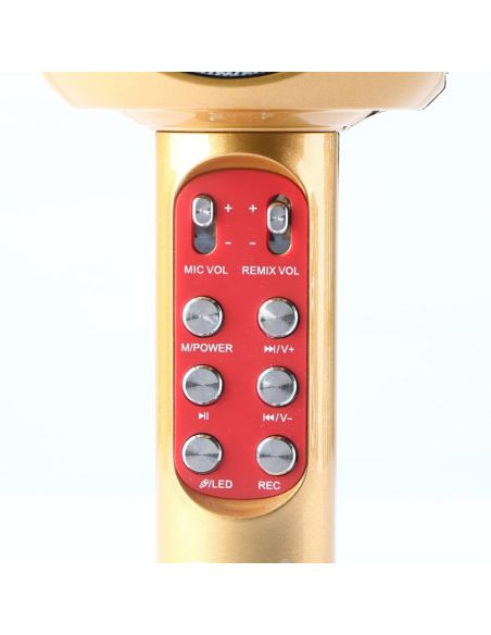 Караоке микрофон с вградена тонколона и bluetooth WSTER WS-1816