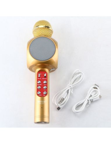 Караоке микрофон с вградена тонколона и bluetooth WSTER WS-1816