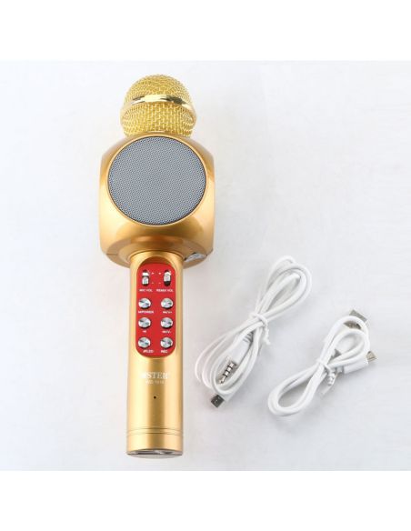 Караоке микрофон с вградена тонколона и bluetooth WSTER WS-1816