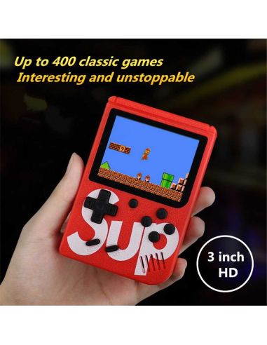 Преносима ретро конзола Sup Game Box с вградени 400 игри