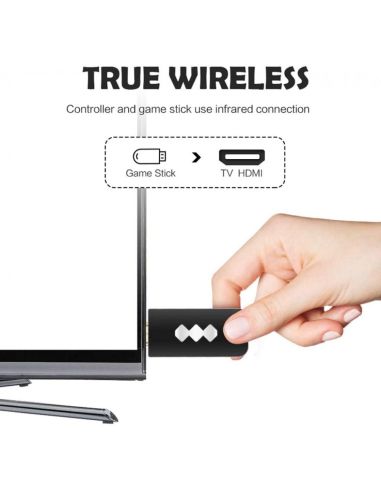 4K HDMI РЕТРО TV КОНЗОЛА С 999 ИГРИ - БЕЗЖИЧНА