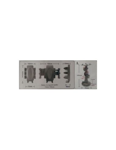 Стойка за телефон и навигация за стъкло GPS Holder S2110