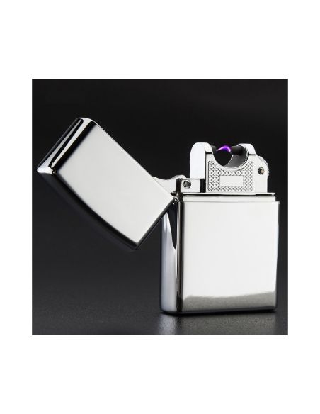 Луксозна ветроупорна електрическа запалка с волтова дъга и USB зареждане