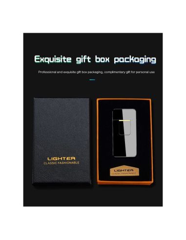 USB запалка с тъч скрийн, без пламък