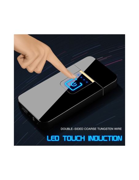 USB запалка с тъч скрийн, без пламък