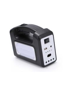 Мобилна соларна система GDLITE, 3 LED крушки, USB вход