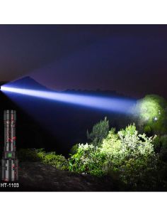 Супер мощен LED фенер от ново поколение XHP50 с четворна мощност CREE T6 2