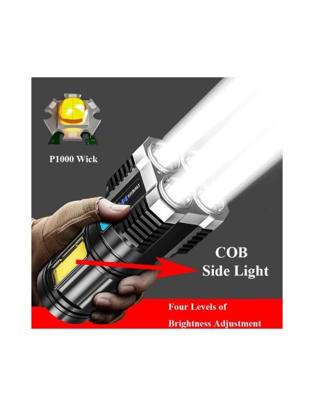 Мощен LED фенер със светлинен поток 1000Lm.