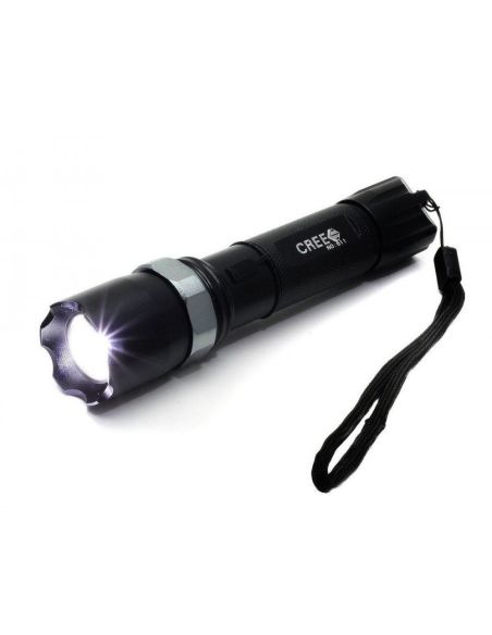 Мощен Фенер с CREE LED диод - Police 12 000W със зарядно за кола
