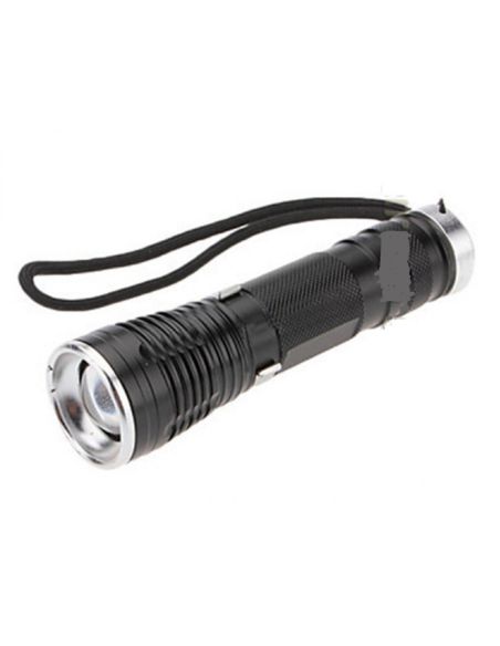 Акумулаторен CREE LED T6 фенер POLICE 800000W