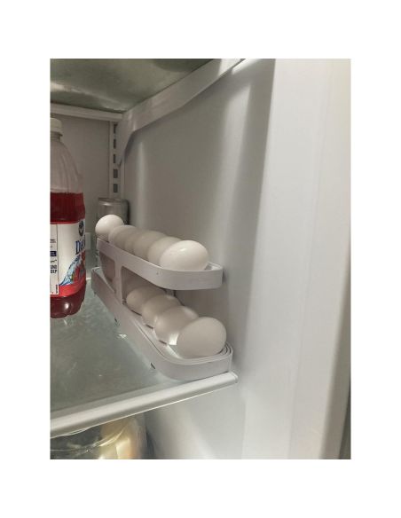 Функционална поставка за хладилник за яйца с автоматично Плъзгане