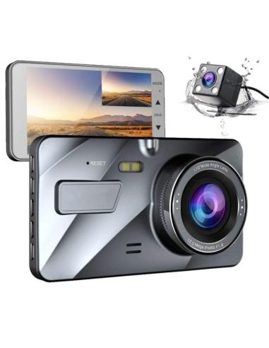 Видеорегистратор за кола с 2 камери FULL HD 1296P с камера за паркиране