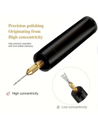 Мини електрическа дрелка с USB кабел
