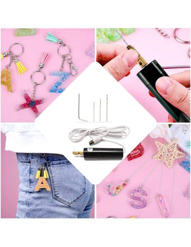 Мини електрическа дрелка с USB кабел