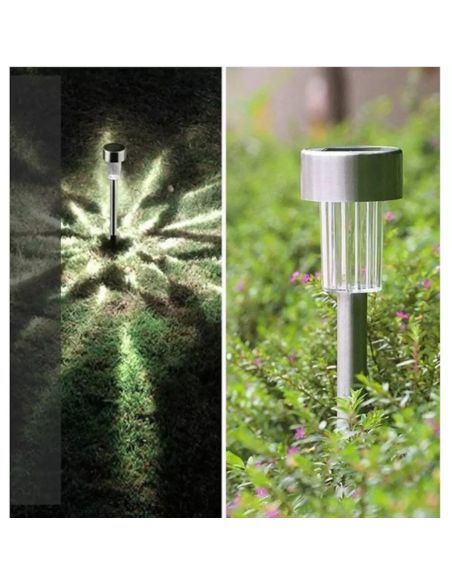 Комплект от 10 броя LED соларни лампи