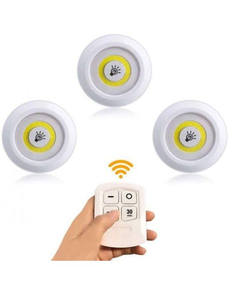 Малки безжични LED лампи с дистанционно управление