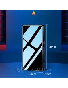 Електрическа импулсна запалка USB  турбо в подаръчна кутия 2