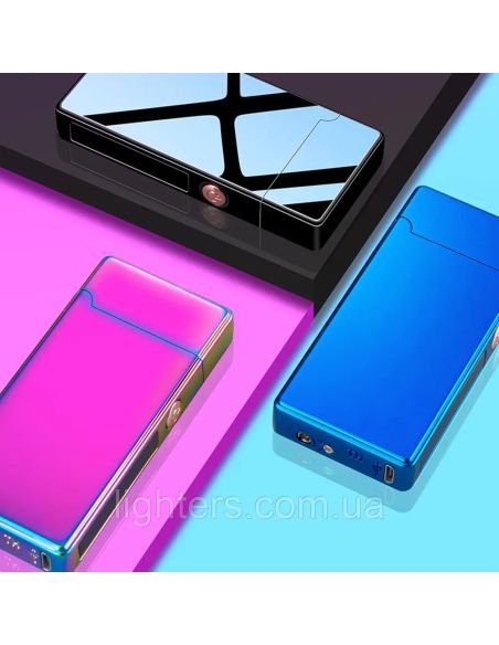 Електрическа импулсна запалка USB  турбо в подаръчна кутия